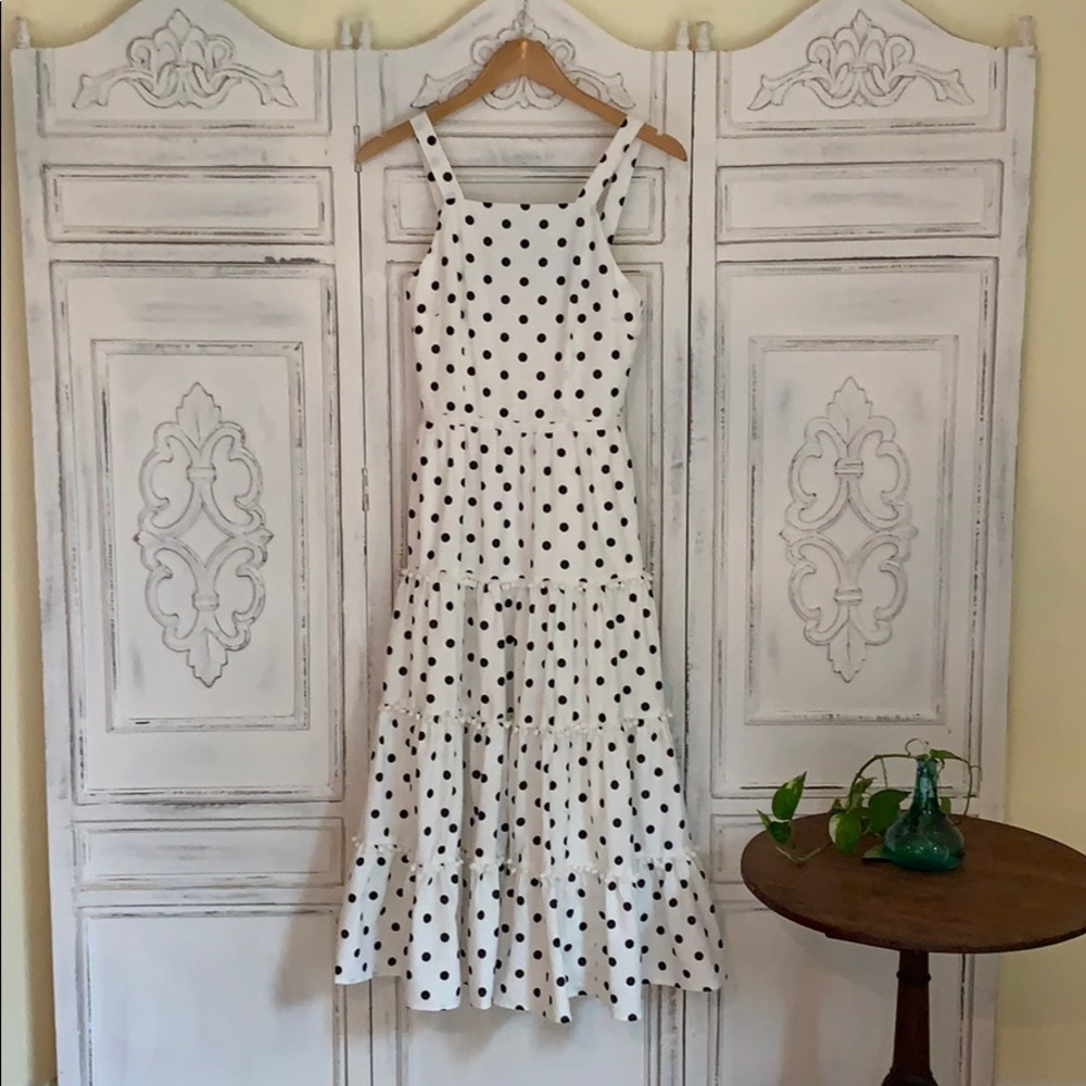 Two Sisters Brand Polkadot Midi Dress US Size 2